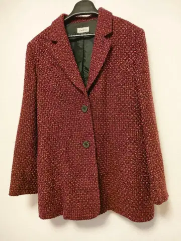 레트로한 트위드 테일러드 자켓