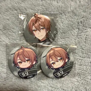 컬러풀 피치 우리 타워 캔뱃지 3개