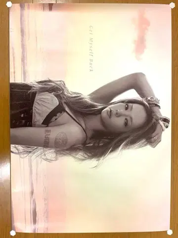 아무로 나미에 포스터 4장 세트