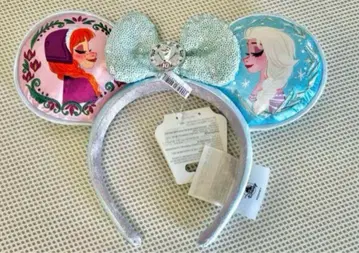 겨울왕국 머리띠 엘사 안나 올라프 홍콩 디즈니 상하이