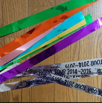 오다 카즈마사 은색 테이프 7개 세트