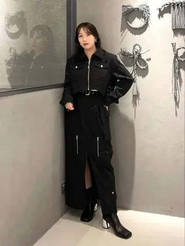 HARE 비쥬 포켓 스커트