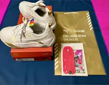 우타프리 PUMA 혜택 콜라보 스니커즈 쿠루스 쇼 25.0cm