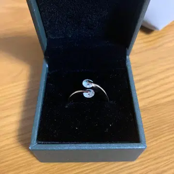 프리 사이즈 반지 스톤 부착