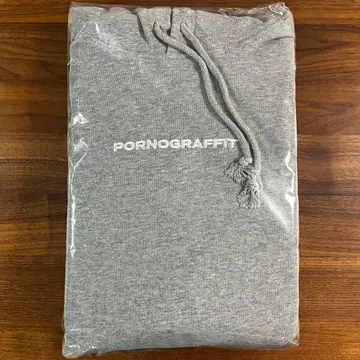 포르노그라피티 CYBER 로맨스포르노 풀오버 후드티 L