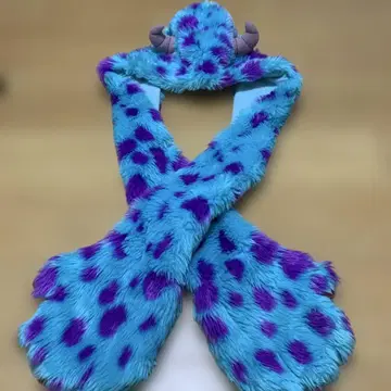 디즈니 리조트 샐리 팬캡 머플러