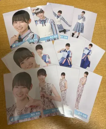 히나타자카46 타카이 리카 브로마이드 3 의상 컴프