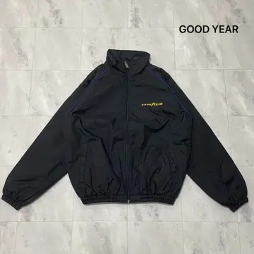 굿이어 나일론 자켓 패딩 자켓 기업 로고 타이어 제조사