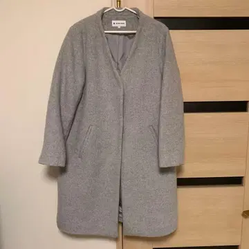 GLOBAL WORK 그레이 롱 코트 L 사이즈