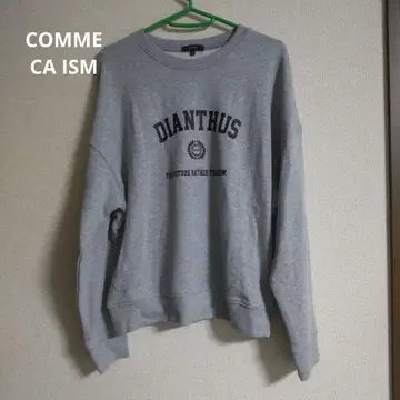 COMME CA ISM 칼리지 로고 맨투맨