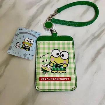 케로케로케로피 낚시릴 달린 패스케이스 교통카드 지갑