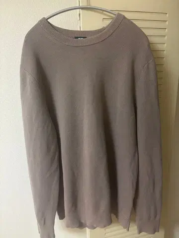 유니클로 워셔블 밀라노 리브 크루넥 스웨터 외