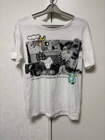 아무로 나미에 25주년 오키나와 화이트 T셔츠