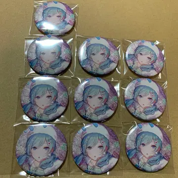 프로세카 히노모리 시즈쿠 글리터 캔뱃지 46B