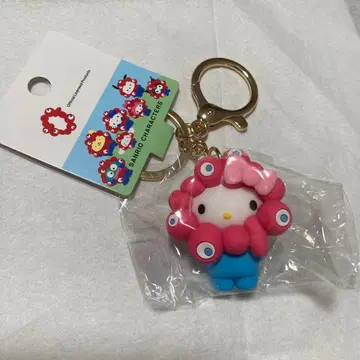 산리오 미야쿠미야쿠 파스텔 컬러 코스튬 키링 헬로키티
