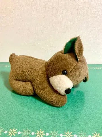 쇼와 레트로 강아지 봉제 인형