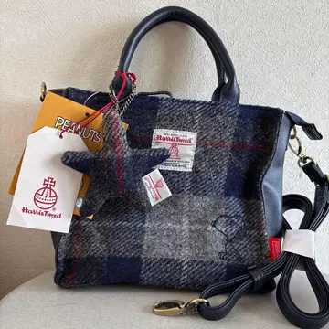 스누피 시마무라 x 해리스 트위드 2WAY 백