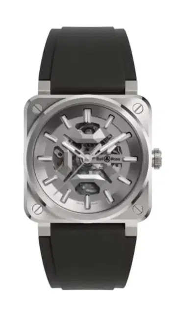 벨앤로스 BR-03 SKELETON GREY STEEL