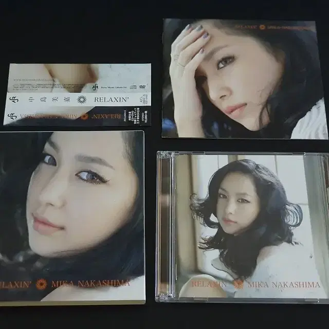 나카시마미카 앨범 RELAXIN (CD+DVD) 힐링컬렉션 한정반