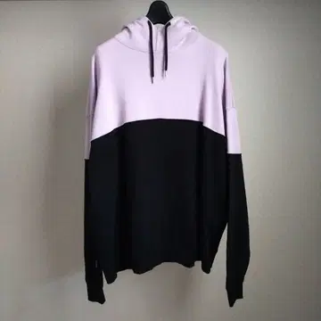 F-LAGSTUF-F 19AW 바이컬러 오버 사이즈 풀오버 후드티