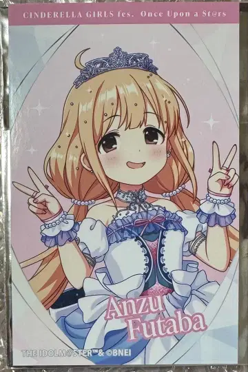 아이돌 마스터 신데렐라 걸스 페스티벌 브로마이드 폴라로이드 후타바 안