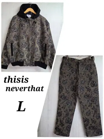 thisisneverthat FLOWER 워크 셋업 L