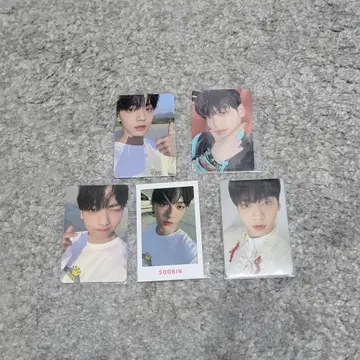 수빈 트레이딩 카드 FIGHT OR ESCAPE TXT 5장 세트