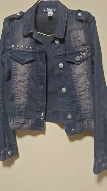 새상품급 Abbey Dawn 다크 블루 데님 자켓 M