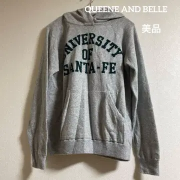 QUEENE AND BELLE 니트 후드티
