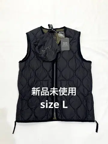 미사용 새상품 TAION 타이온 다운 베스트 size L