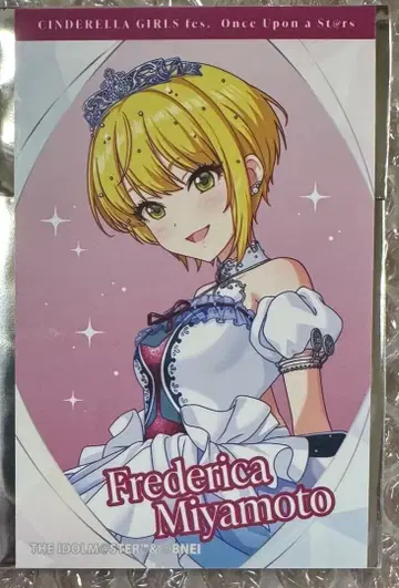 데레마스 신데렐라 걸스 페스티벌 브로마이드 폴라로이드 미야모토 프레데리카