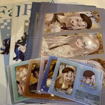 FGO 클리어 파일과 오리지널 시트 컴플리트 세트