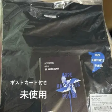 미사용 SEVENTEEN 우지 5주년 공식 T셔츠