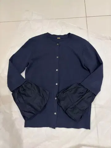 네이비 긴팔 가디건