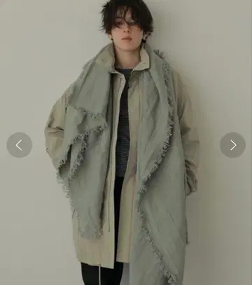 ETRE TOKYO 오버 사이즈 밀리터리 블루종