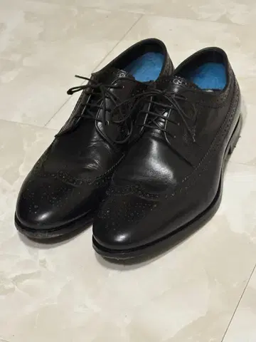 폴 스미스 가죽 신발 블랙