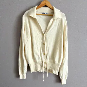 발렌타인 90s 캐시미어 100% 가디건 스코틀랜드제