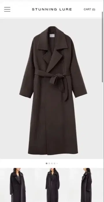 [ 공식보다 저렴 ] 스터링 루어 r 프릿 래글런 롱 코트