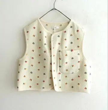 SALE RIER WALKER GILET FLOWER 베스트