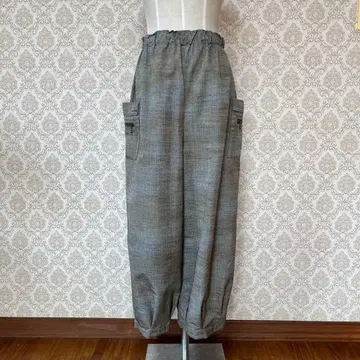 기모노 리메이크 호박 팬츠 허리밴딩