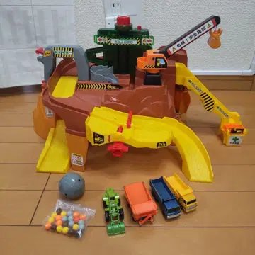 토미카 돌이 데구루루! 빅 공사장 미니카 포함