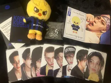 staykids skzoo KARMA 봉제 인형 포가리 트레이딩 카드