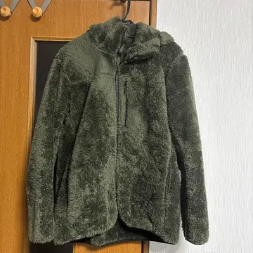 UNIQLO 아우터 퍼 플리스 풀 집업 후드티