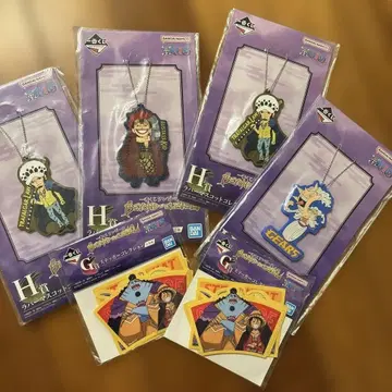 원피스 캐릭터 키링 4개 세트