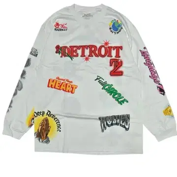 새상품 빅숀 BIG SEAN Tracklist 긴팔 T셔츠 XL