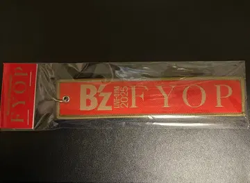 B'z LIVE-GYM 2025 -FYOP- 플라이트 택 빨간색