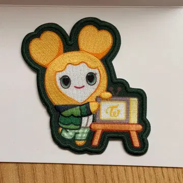 TWICE 팝업 랜덤 와펜 스티커 지효