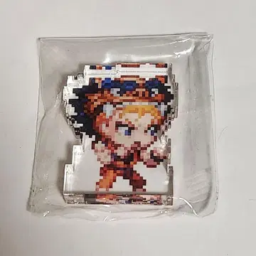 오키나와 한정판 KOF 도트 아크릴 블록 료