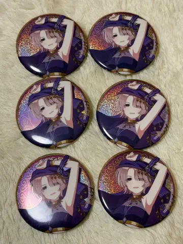 학마스 아니카페 아라비안 글리터 캔뱃지 아리무라 마오