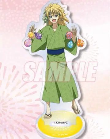 새벽의 연화 제노 아크릴 스탠드 여름 축제